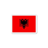 Aimant Drapeau de l'Albanie en plusieurs taiiles - Pixelforma 