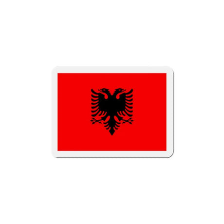 Aimant Drapeau de l'Albanie en plusieurs taiiles - Pixelforma 