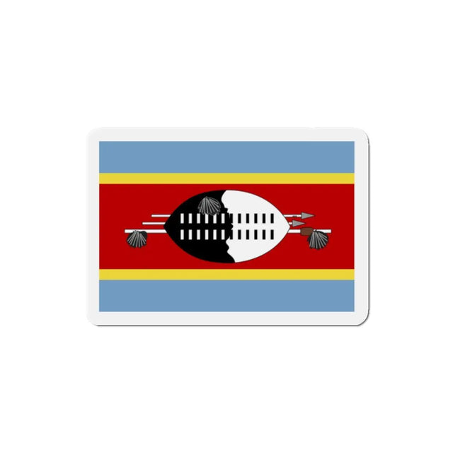 Aimant Drapeau de l'Eswatini en plusieurs taiiles - Pixelforma 