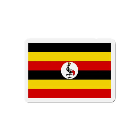 Aimant Drapeau de l'Ouganda en plusieurs taiiles - Pixelforma 