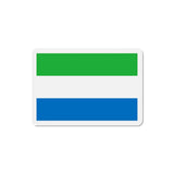 Aimant Drapeau de Sierra Leone en plusieurs taiiles - Pixelforma 