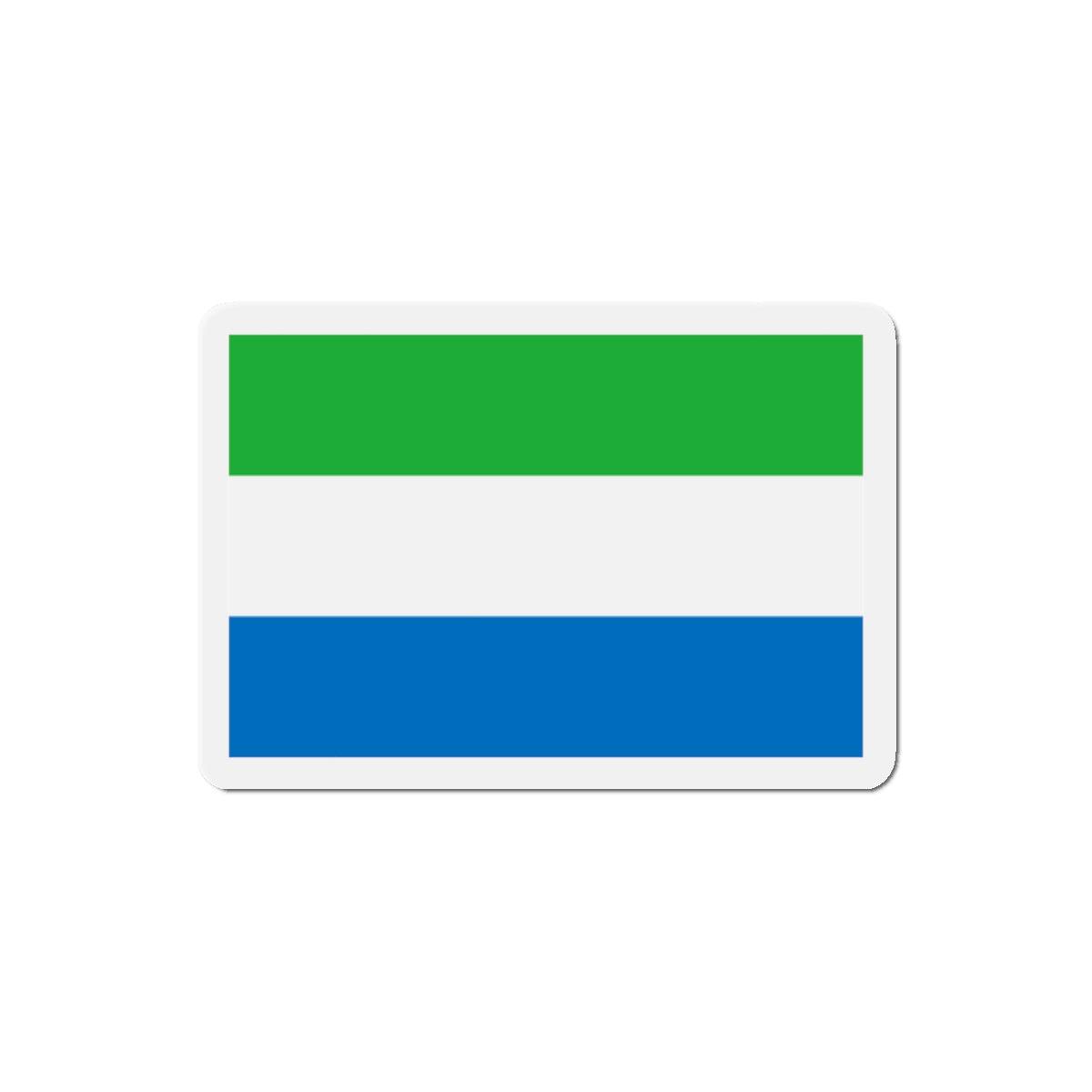 Aimant Drapeau de Sierra Leone en plusieurs taiiles - Pixelforma