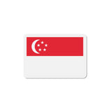 Aimant Drapeau de Singapour en plusieurs taiiles - Pixelforma