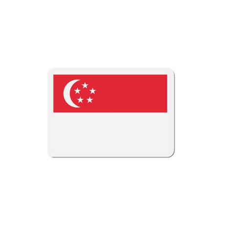 Aimant Drapeau de Singapour en plusieurs taiiles - Pixelforma