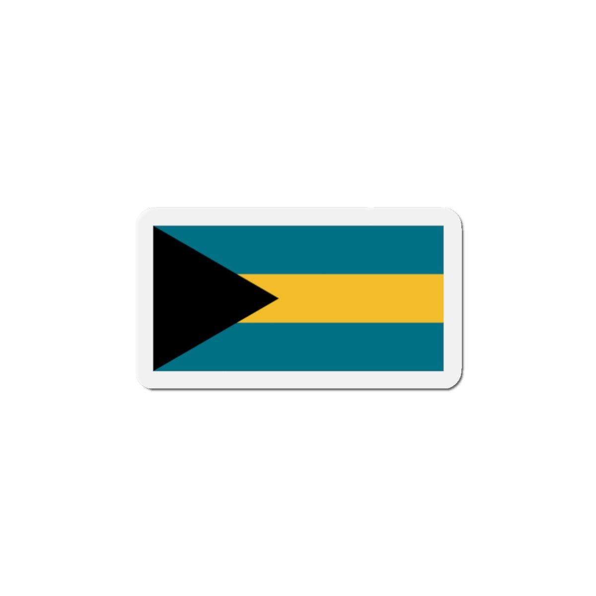 Aimant Drapeau des Bahamas en plusieurs taiiles - Pixelforma 