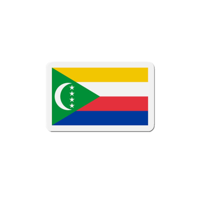 Aimant Drapeau des Comores en plusieurs taiiles - Pixelforma