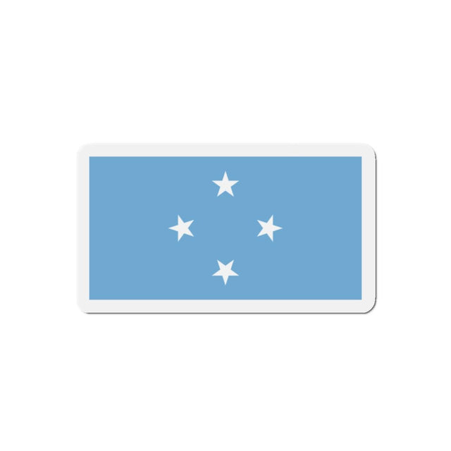 Aimant Drapeau des États fédérés de Micronésie en plusieurs taiiles - Pixelforma 