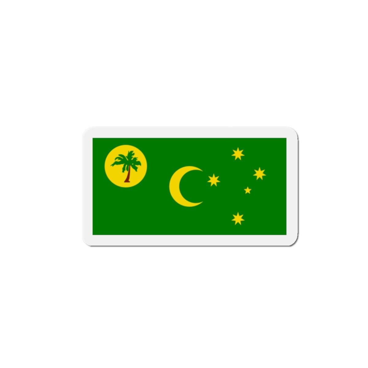 Aimant Drapeau des îles Cocos en plusieurs taiiles - Pixelforma 