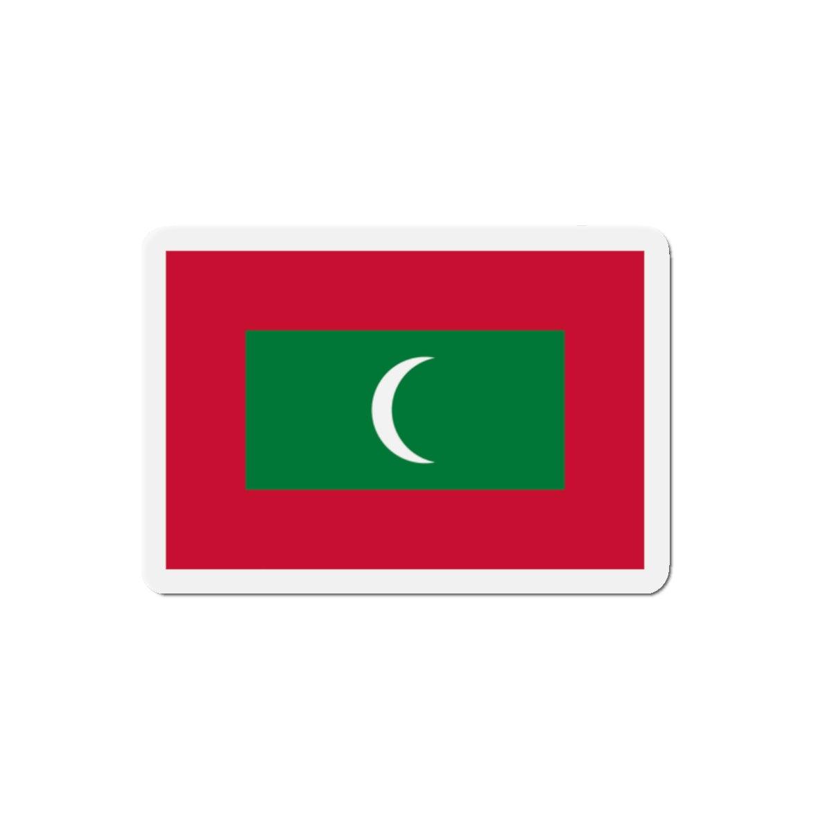 Aimant Drapeau des Maldives en plusieurs taiiles - Pixelforma