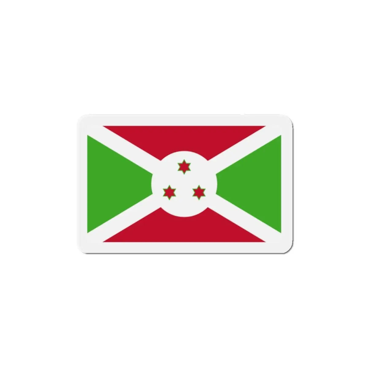 Aimant Drapeau du Burundi en plusieurs taiiles - Pixelforma 