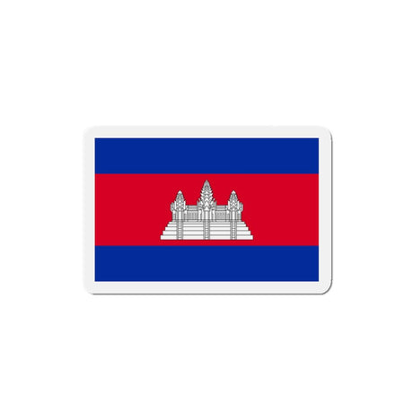 Aimant Drapeau du Cambodge en plusieurs taiiles - Pixelforma