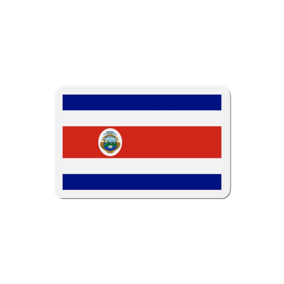 Aimant Drapeau du Costa Rica en plusieurs taiiles - Pixelforma 