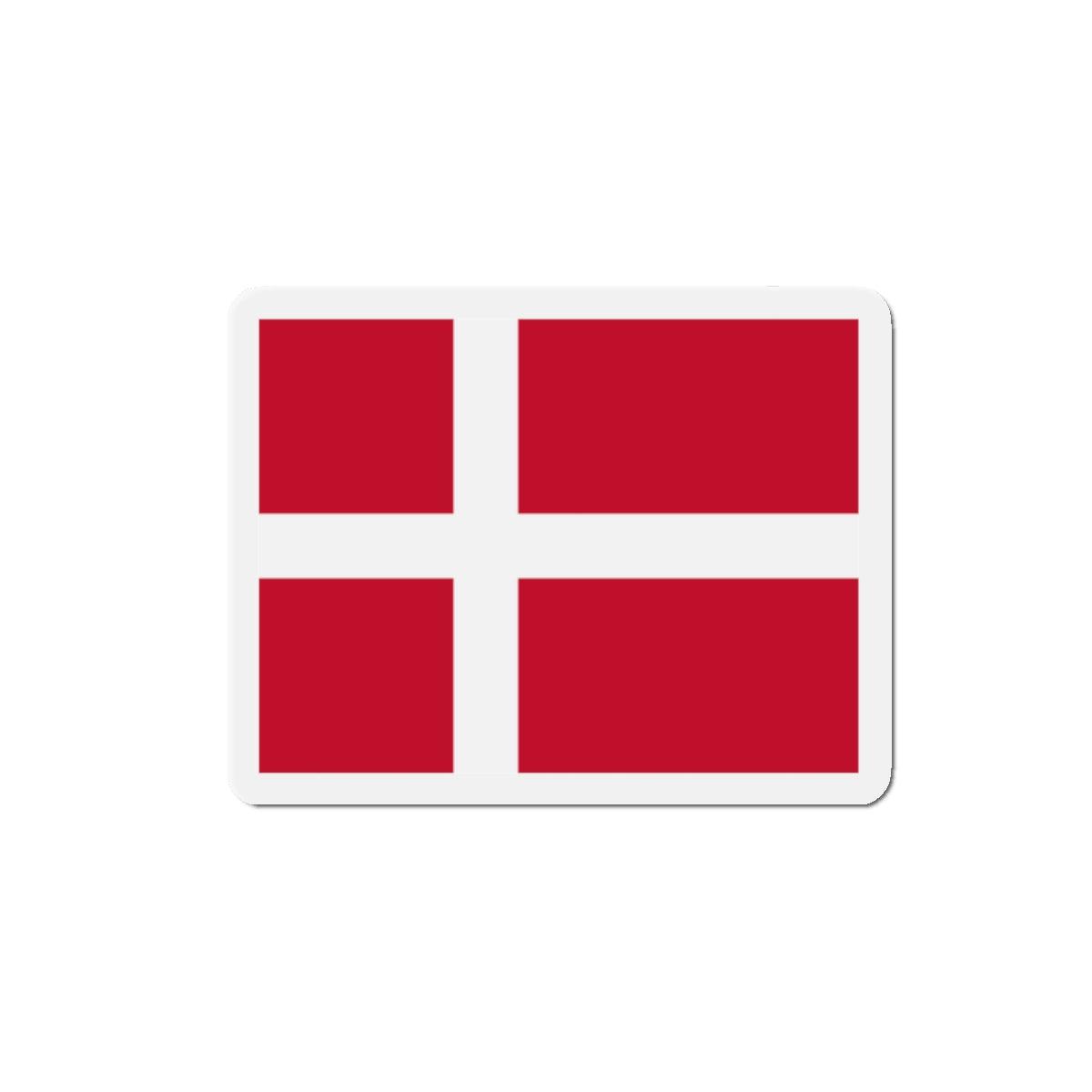 Aimant Drapeau du Danemark en plusieurs taiiles - Pixelforma 