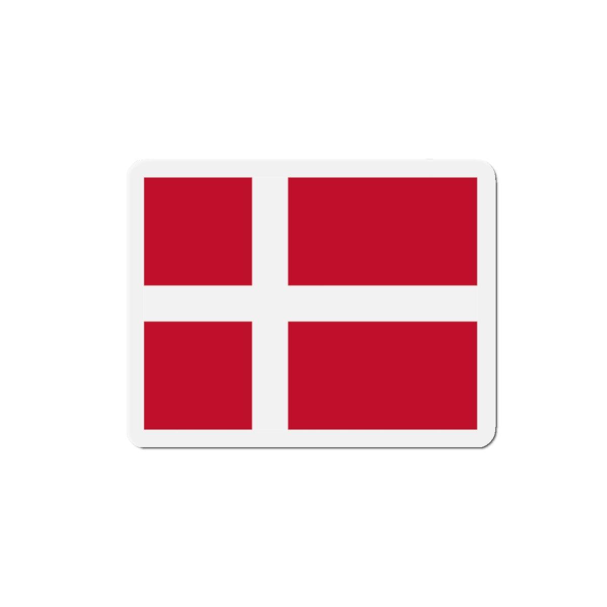 Aimant Drapeau du Danemark en plusieurs taiiles - Pixelforma