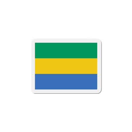 Aimant Drapeau du Gabon en plusieurs taiiles - Pixelforma 