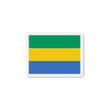 Aimant Drapeau du Gabon en plusieurs taiiles - Pixelforma