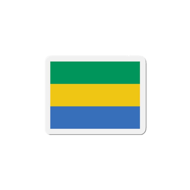 Aimant Drapeau du Gabon en plusieurs taiiles - Pixelforma