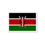 Aimant Drapeau du Kenya en plusieurs taiiles - Pixelforma 