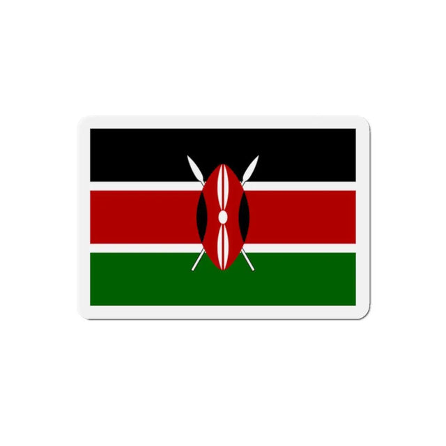 Aimant Drapeau du Kenya en plusieurs taiiles - Pixelforma 