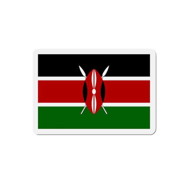 Aimant Drapeau du Kenya en plusieurs taiiles - Pixelforma 