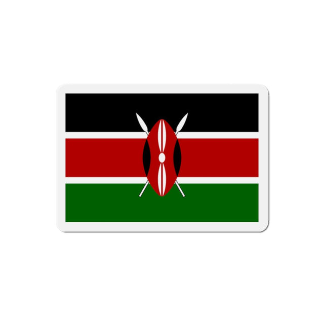 Aimant Drapeau du Kenya en plusieurs taiiles - Pixelforma