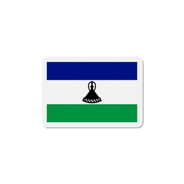 Aimant Drapeau du Lesotho en plusieurs taiiles - Pixelforma 