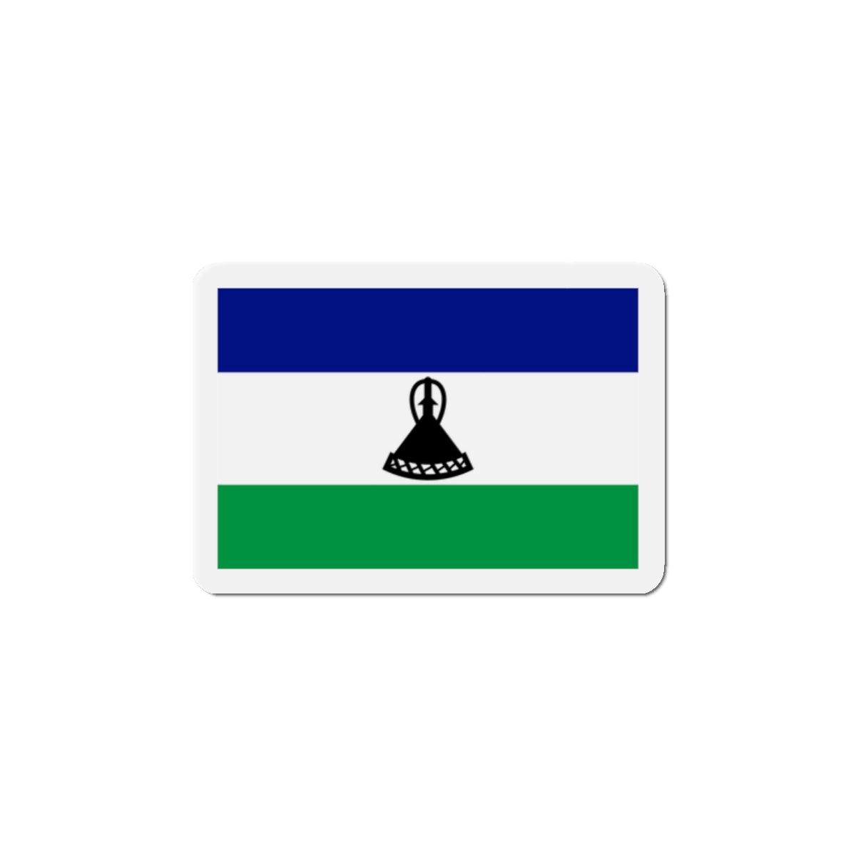 Aimant Drapeau du Lesotho en plusieurs taiiles - Pixelforma 