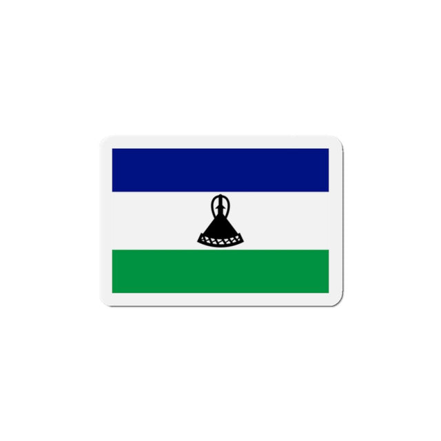 Aimant Drapeau du Lesotho en plusieurs taiiles - Pixelforma