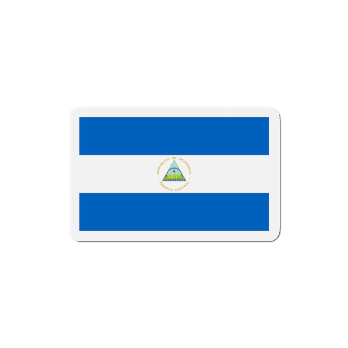 Aimant Drapeau du Nicaragua en plusieurs taiiles - Pixelforma