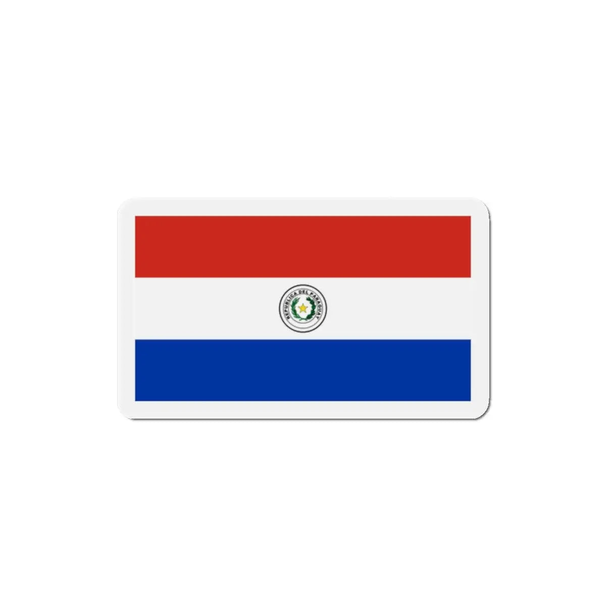 Aimant Drapeau du Paraguay en plusieurs taiiles - Pixelforma 