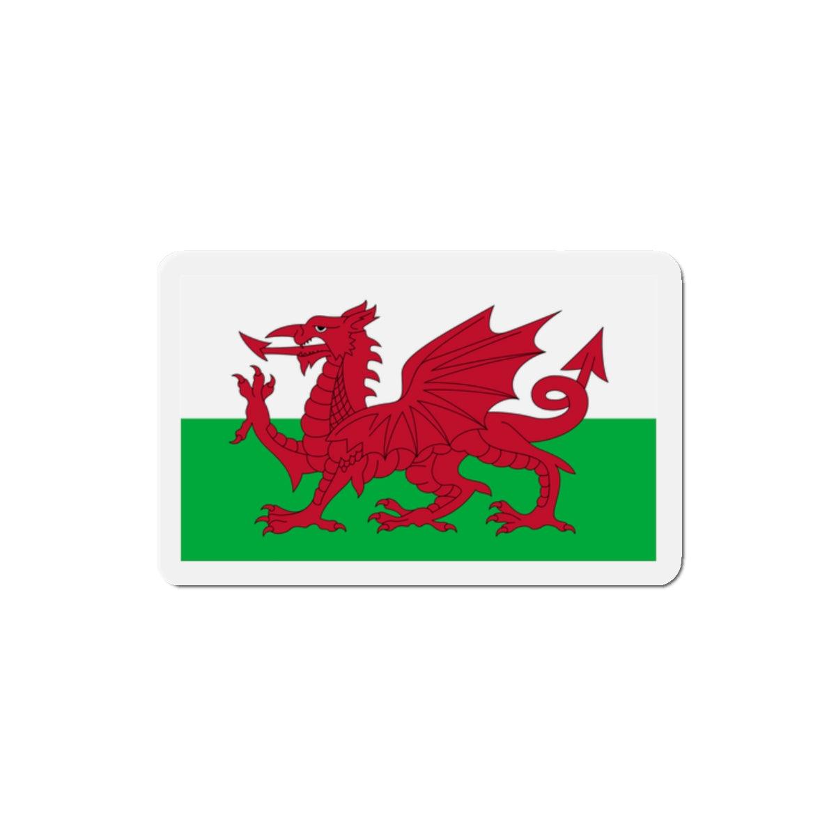 Aimant Drapeau du pays de Galles en plusieurs taiiles - Pixelforma 