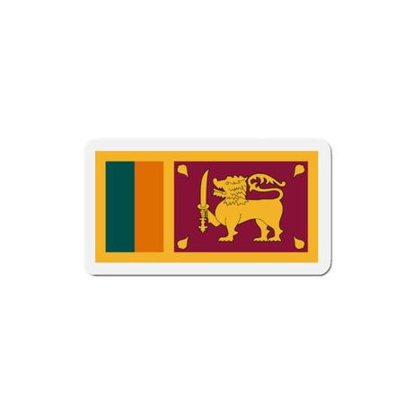 Aimant Drapeau du Sri Lanka en plusieurs taiiles - Pixelforma 