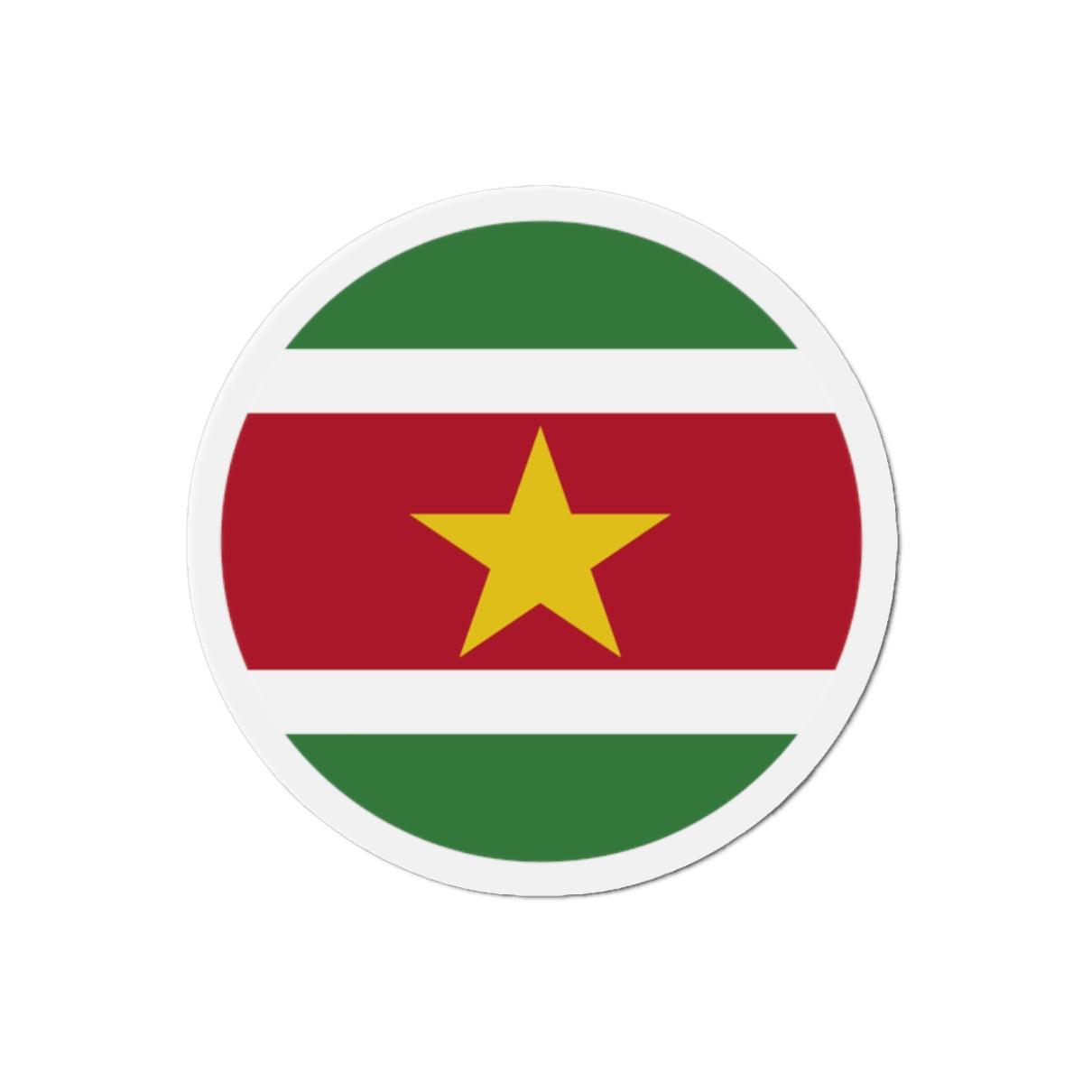 Aimant Drapeau du Suriname en plusieurs tailles - Pixelforma