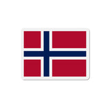 Aimant Drapeau du Svalbard et de Jan Mayen en plusieurs taiiles - Pixelforma 