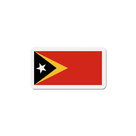 Aimant Drapeau du Timor oriental en plusieurs taiiles - Pixelforma 