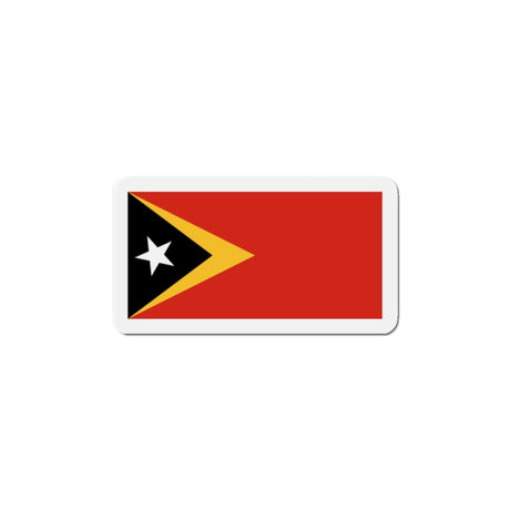 Aimant Drapeau du Timor oriental en plusieurs taiiles - Pixelforma 
