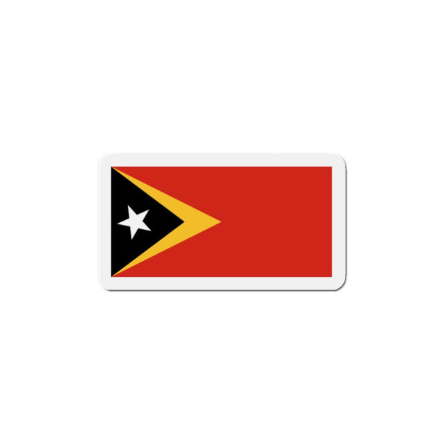 Aimant Drapeau du Timor oriental en plusieurs taiiles - Pixelforma