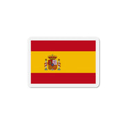 Aimant drapeau espagne forme rectangulaire décoratif