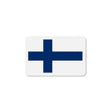 Aimant drapeau finlande forme rectangulaire décoratif