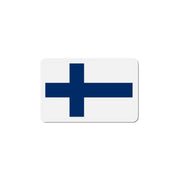 Aimant drapeau finlande forme rectangulaire décoratif