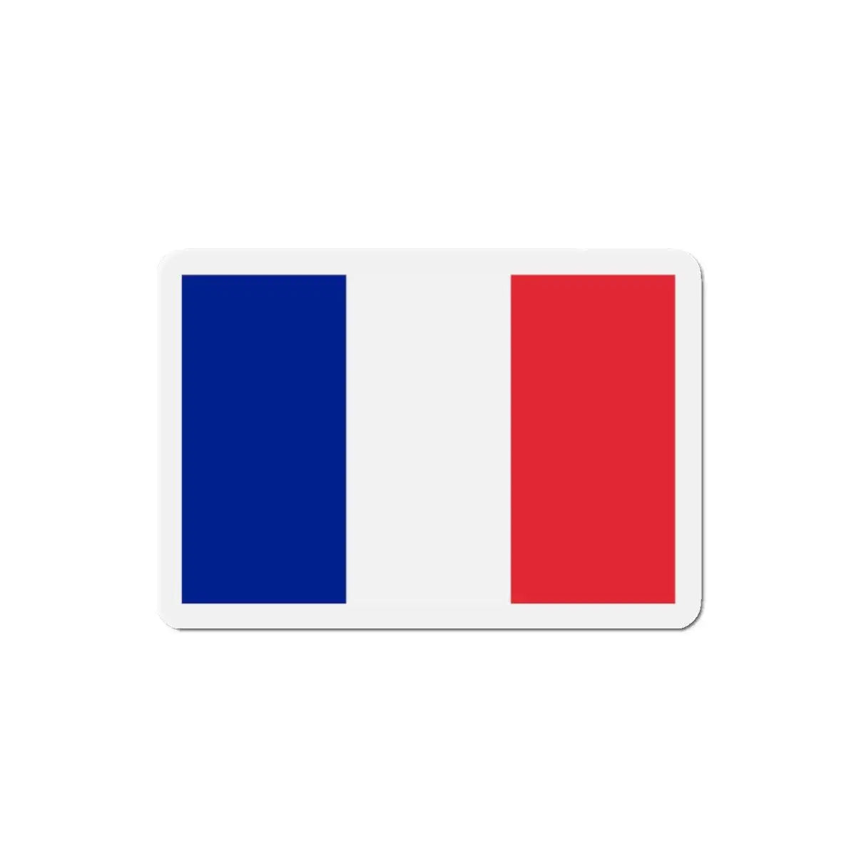 Aimant drapeau france forme rectangulaire décoratif coloré