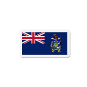 Aimant drapeau géorgie du sud-et-les îles sandwich rectangulaire