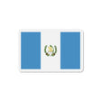Aimant drapeau guatemala forme rectangulaire décoratif