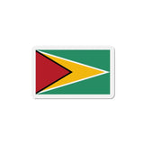Aimant drapeau guyana rectangulaire décoratif magnétique