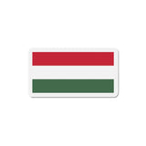 Aimant drapeau hongrie forme rectangulaire pour décoration