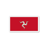 Aimant drapeau île de man rectangulaire décoratif