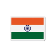 Aimant drapeau inde forme rectangulaire couleur vive