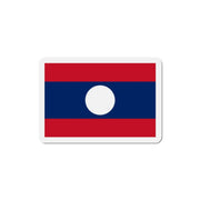 Aimant drapeau laos forme rectangulaire magnet décoratif
