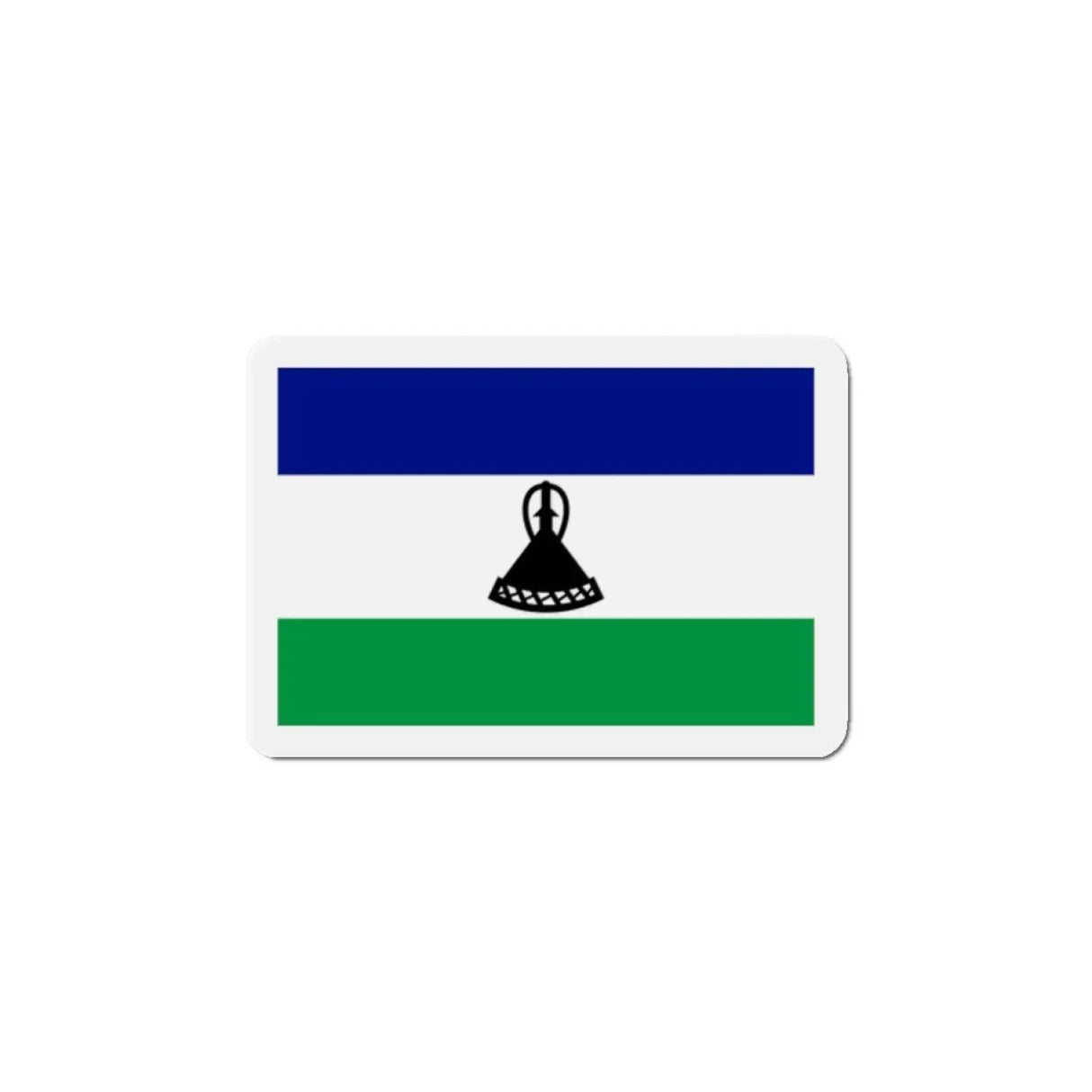 Aimant drapeau lesotho en plusieurs taiiles - pixelforma