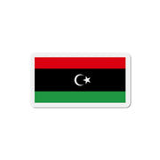 Aimant drapeau libye rectangulaire décor métal souvenir
